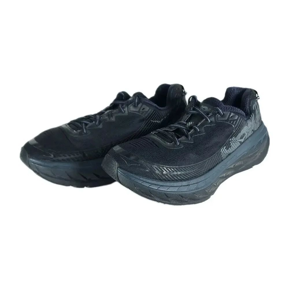 Hoka ONE ONE Bondi 5 Men's US12,5 Black Running Athletic Sneakers